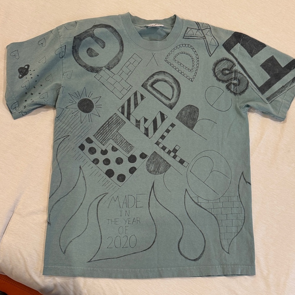 Teddy Fresh Blue Graphic Short Sleeve Tee